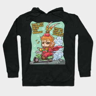 Sun Wu Kong: Don't let setbacks drive you bananas Hoodie